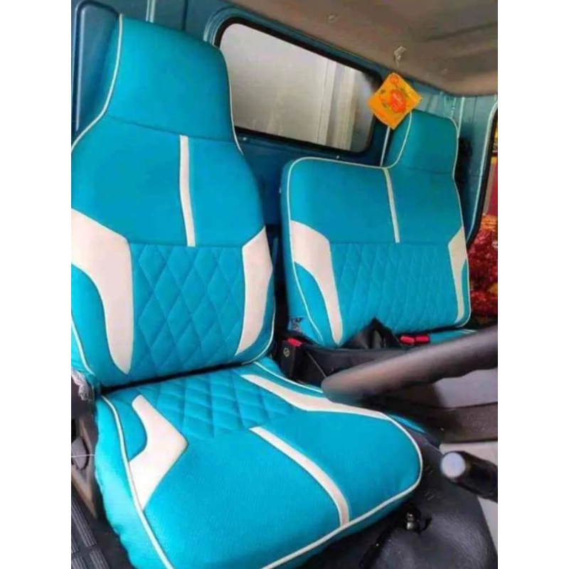 sarung jok mobil canter model motif