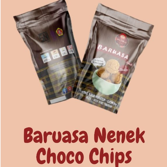 

oleh oleh makassar baruasa nenek chochips ( Coklat )