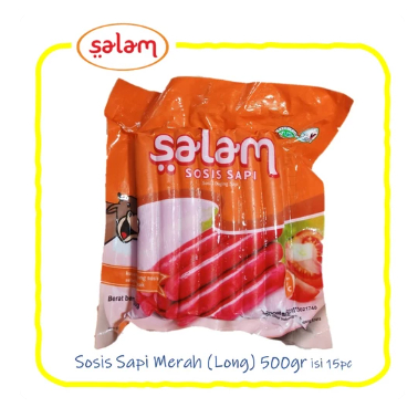 

Salam Sosis Sapi isi 15 pcs 500gr