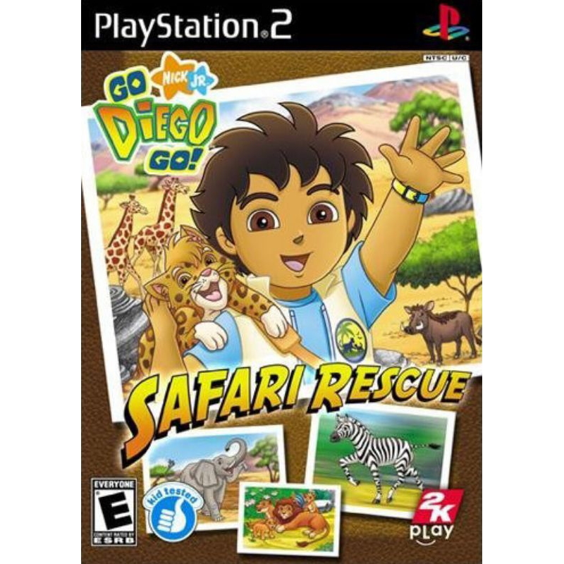 GO DIEGO GO PS2 kaset ps 2