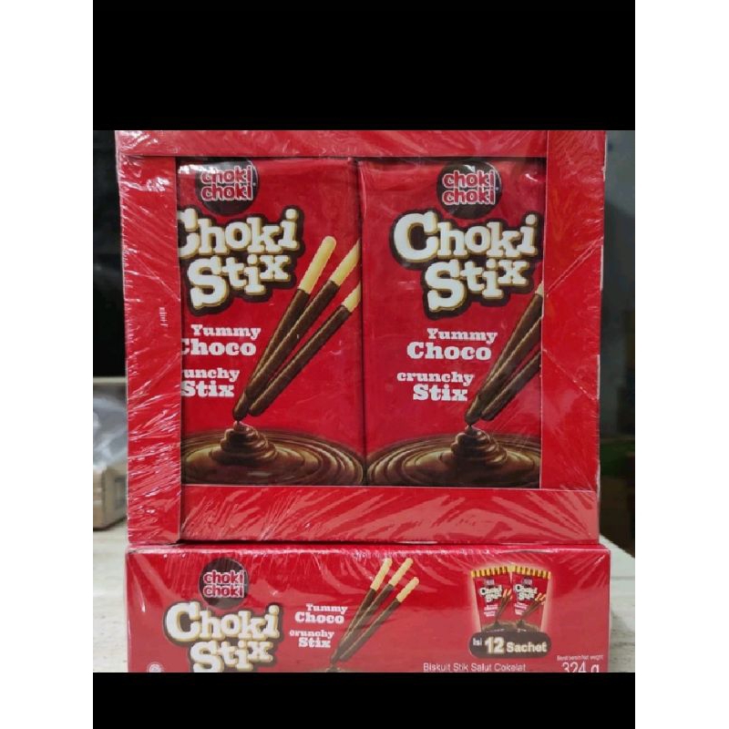 

Yuk jajan/Choki Choki stik isi 12pcs perbox/yummy choco crunehy stix