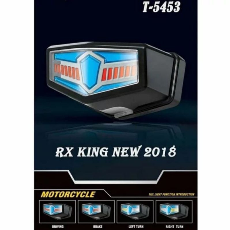 Lampu Stop LED RX King New 2018 CR7