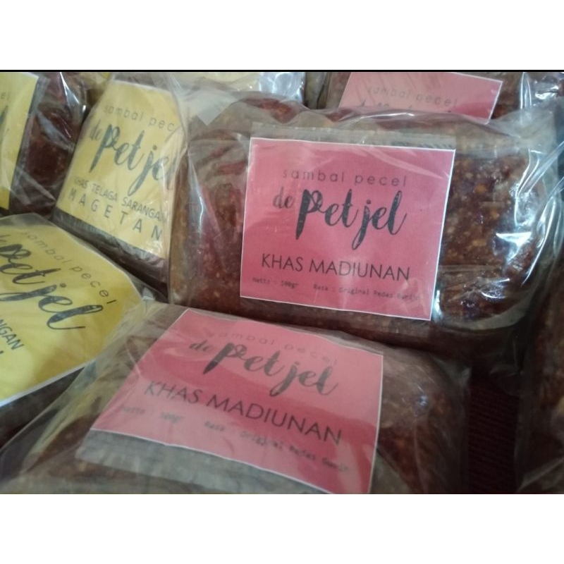 

Sambal Pecel Madiun - 1/2 Kg