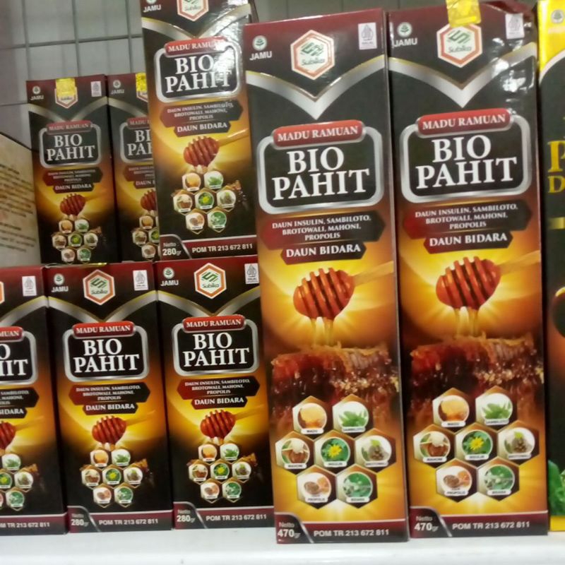 

Madu Ramuan Bio Pahit Daun Bidara 470gr