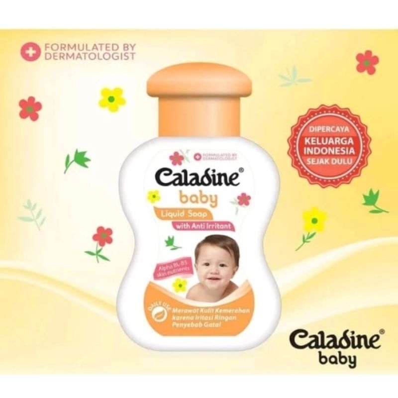 Sabun Mandi Bayi Caladine 110ml Cair Caladine Baby Liquid Soap 110 ml