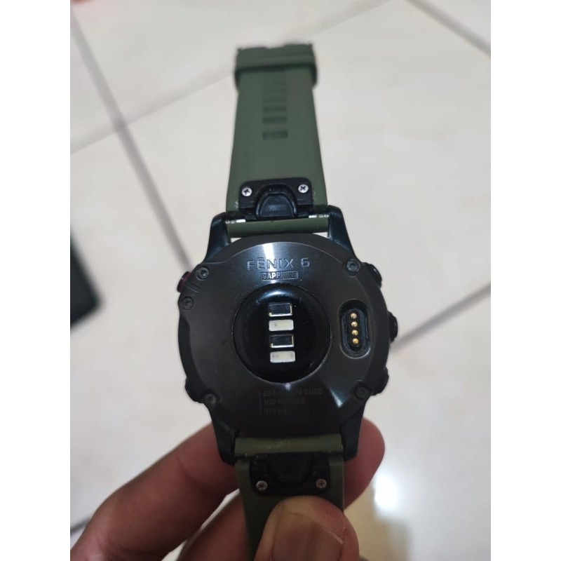 garmin fenix 6 sapphire second
