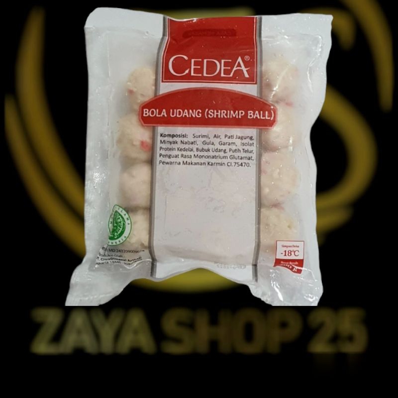 

Cedea shrimp ball (bola udang) 200gr isi 14pcs