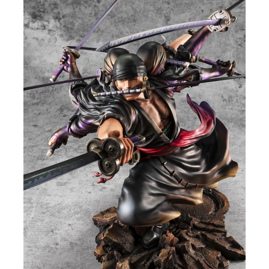 Megahouse Portrait Of Pirates POP WA Maximum - Roronoa Zoro Demon Aura Nine-Sword Style Asura