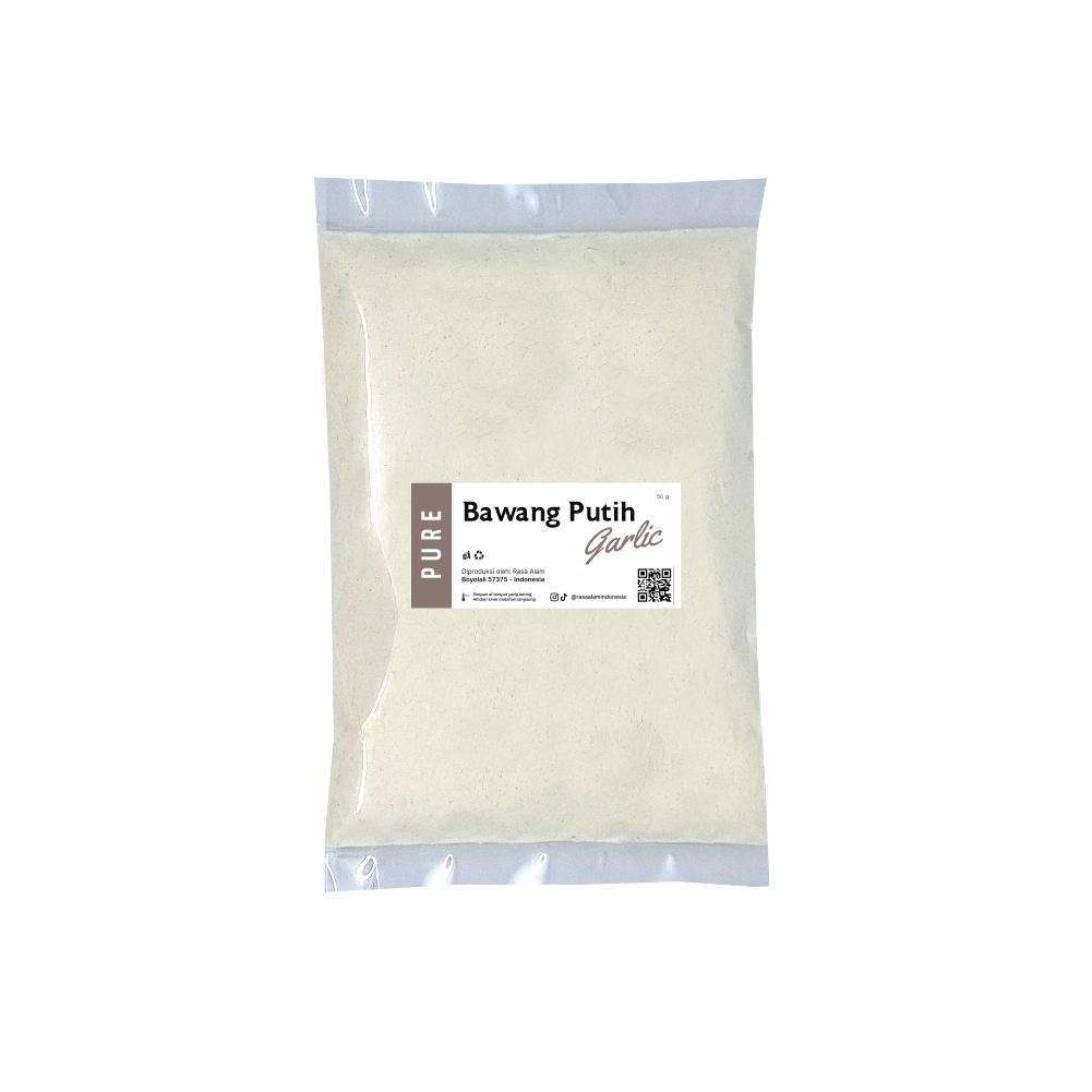 

Bawang Putih Bubuk 50g Rasa Alam