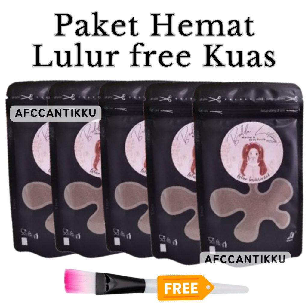TERMURAH LULUR BEDDA LOTONG BUBUK/BEDDA LOTONG ASLI KHAS BUGIS/LULUR ORIGINAL