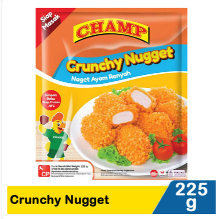 

Champ Crunchy Nugget 225 gram