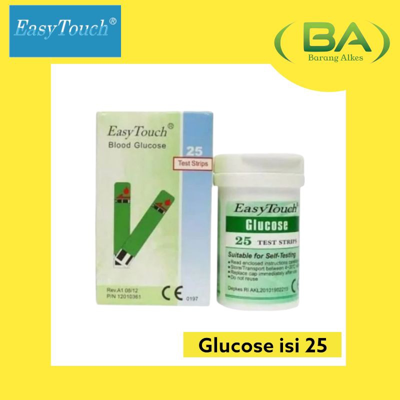 Strip Easy Touch Gula Isi Ulang Easy Touch Gula