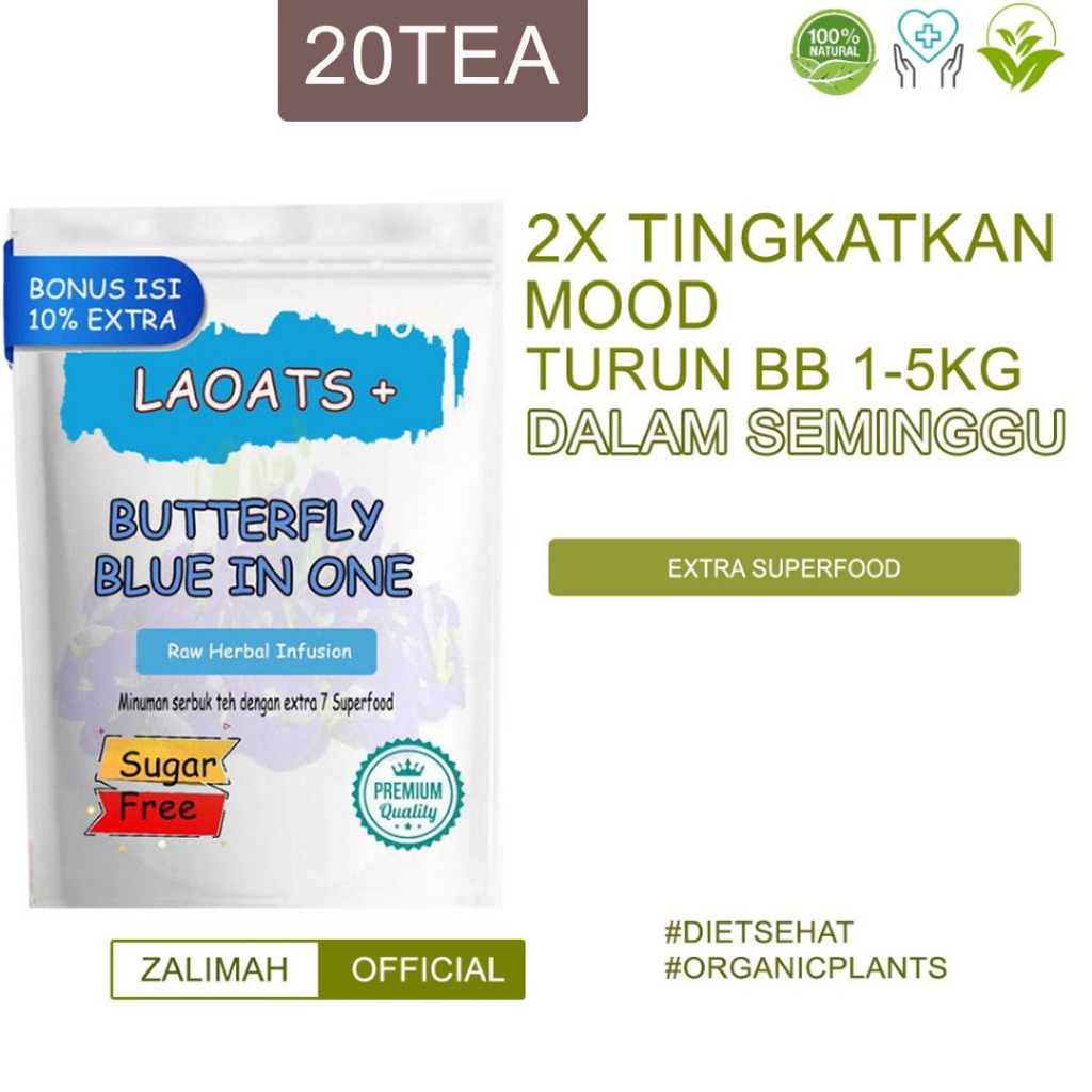 

Teh Bunga Telang Minuman Diet Penurun Berat Badan Bunga Telang Organik Teh Telang Bunga Telang Organik Laoats