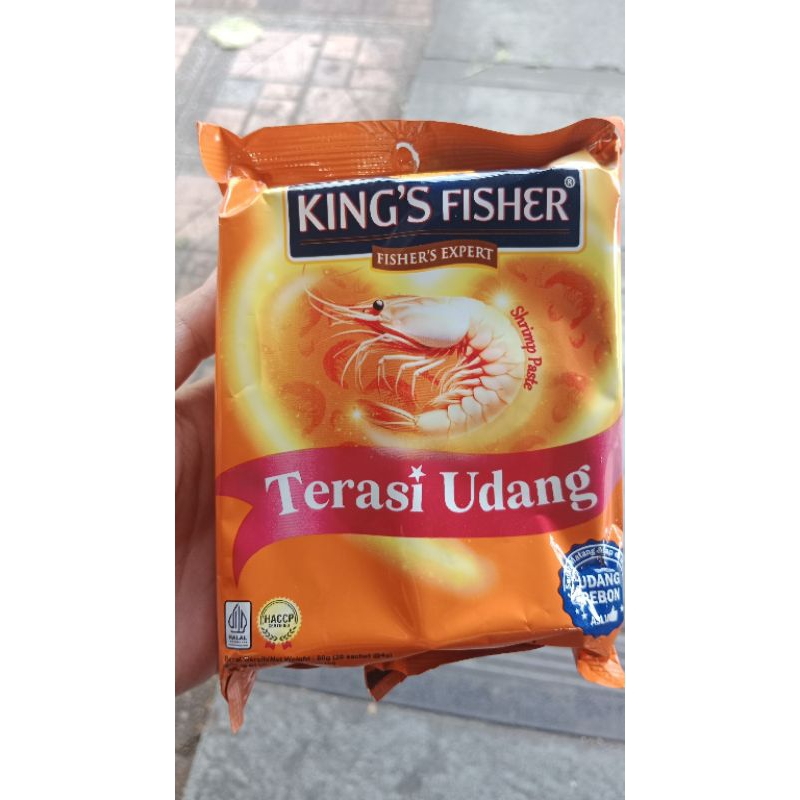 

Terasi Udang Kings Fisher 80gr(20sachet @4gr)