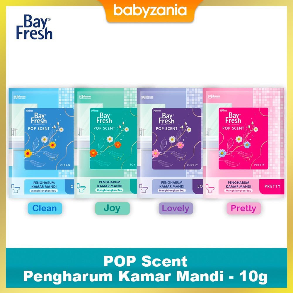 Bayfresh POP Scent Pengharum Kamar Mandi - 10 gr