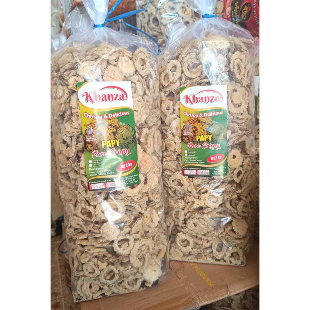 

Keripik Pare Premium Gurih - Free bubblewrap dan kardus