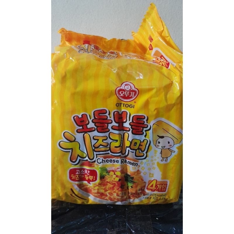 

Made in Korea | Ottogi Cheese Ramen Ori Multipack isi 4pcs , Exp 18 Desember 2025