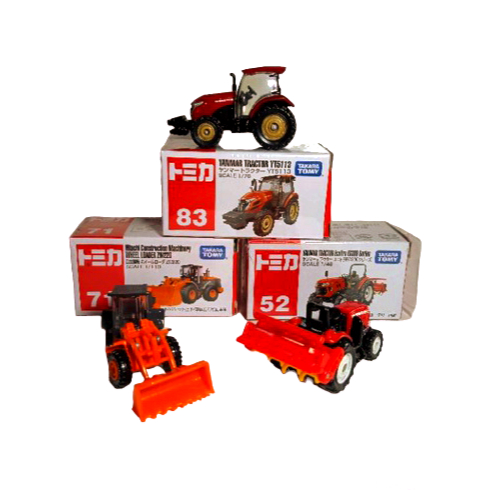 PAKET DIECAST TOMICA ALAT BERAT TRACTORS