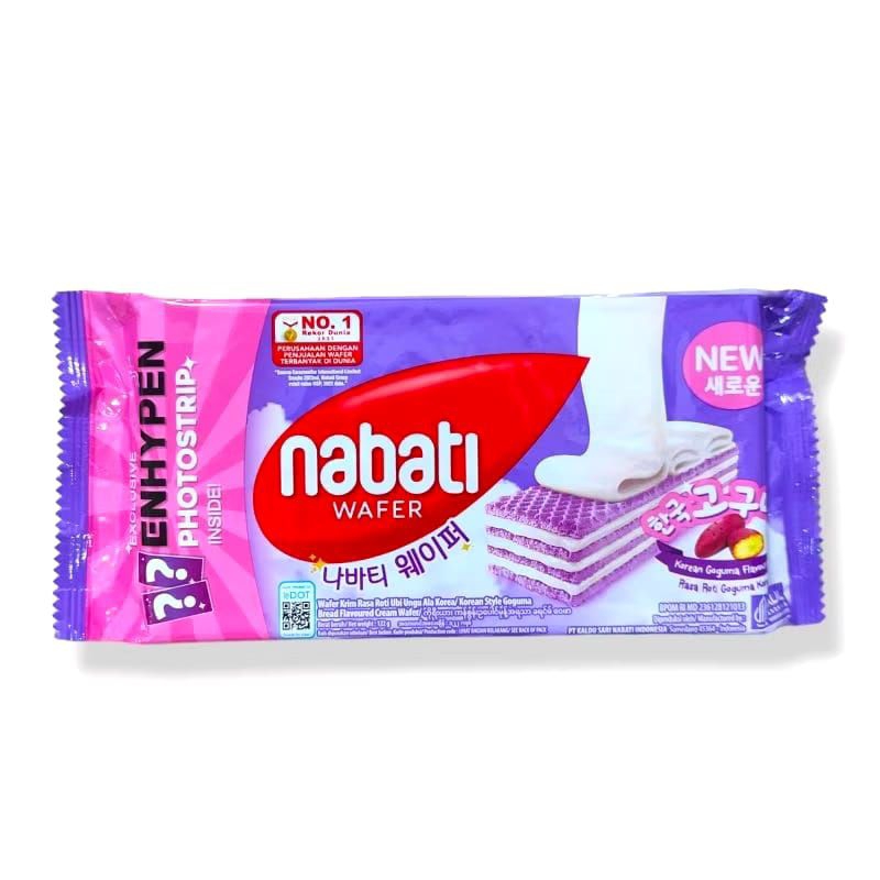 

Nabati Wafer Korea Goguma 122gr