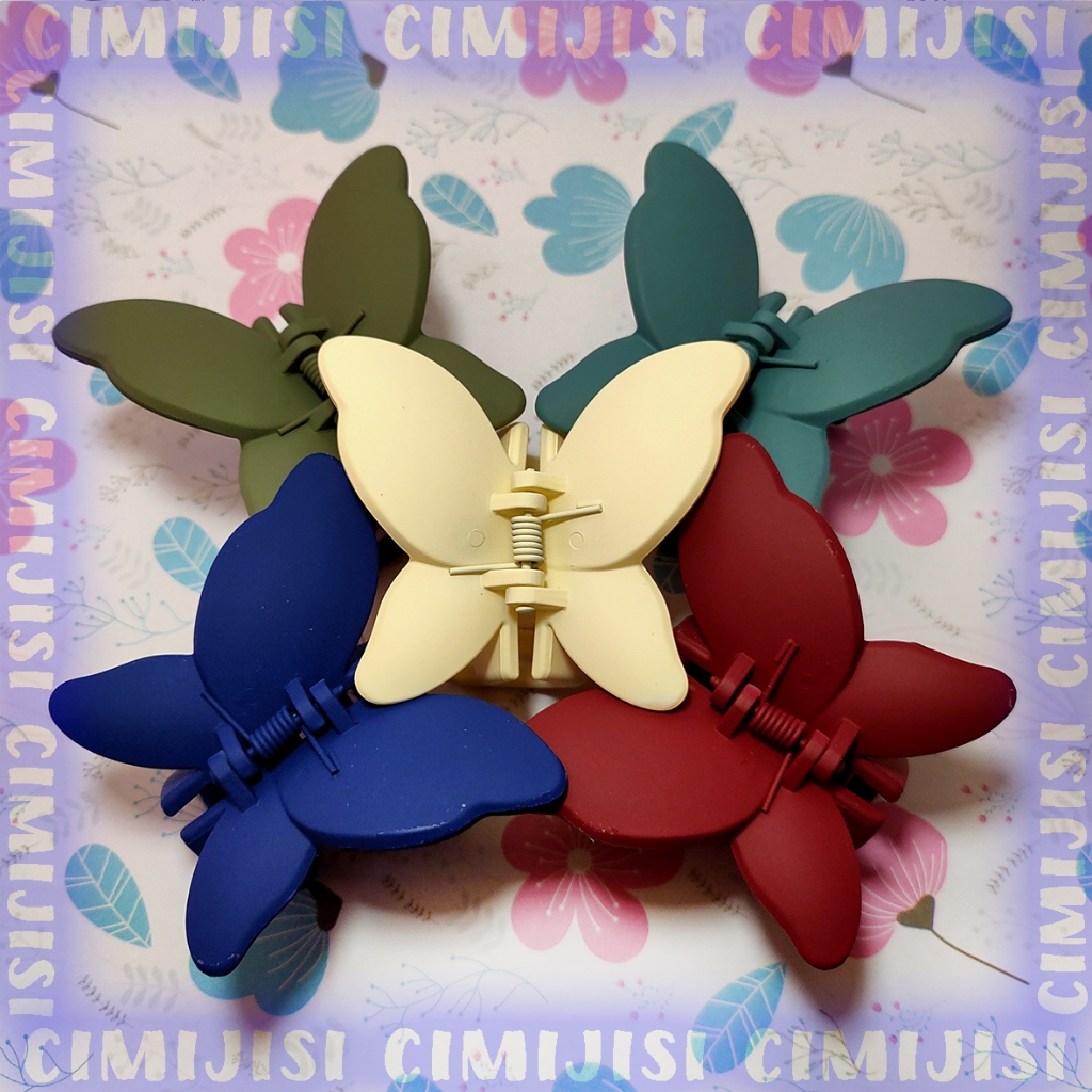 KUPU-KUPU Jedai DOFF Ori Tebal Tahan Banting Jepit HERCULES Jepit Badai Premium JEPITAN KOREA  Hairc