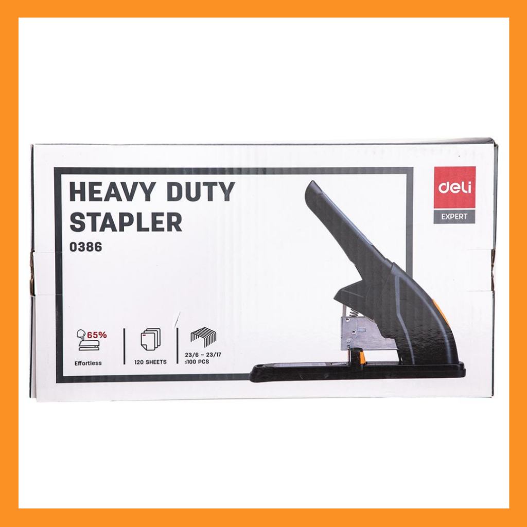 

DELI Stapler jilid Heavy duty 0386