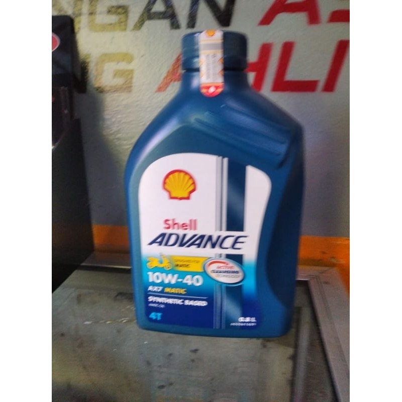 Oli Sepeda Motor Matic Shell Advance AX7 Matic 10W30