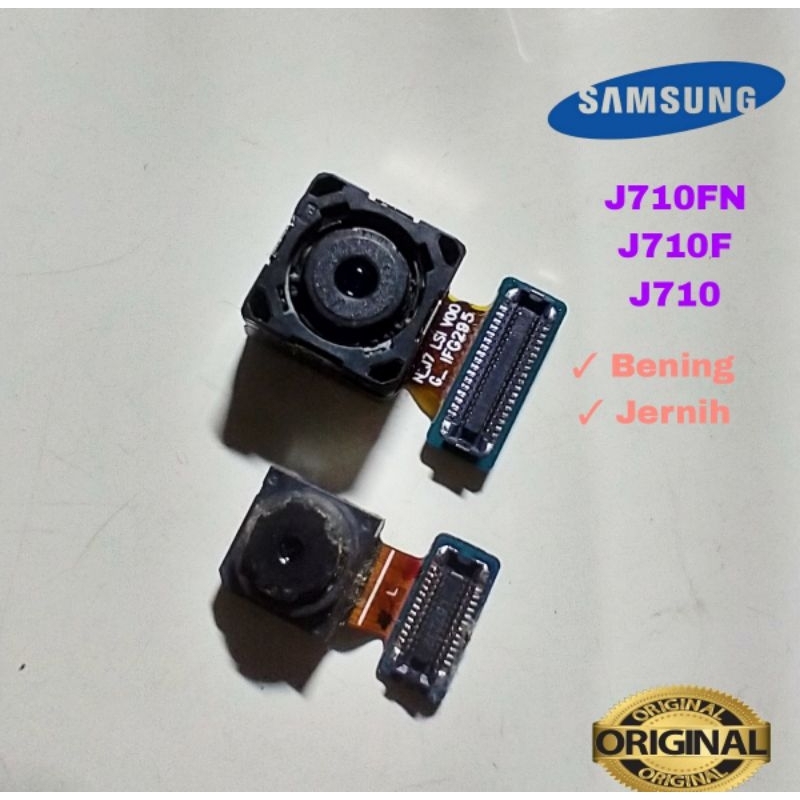Samsung J710fn j710f j710 kamera set depan belakang original copotan benìng