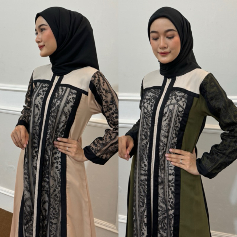 Stella premium dress gamis abaya 4season hijab