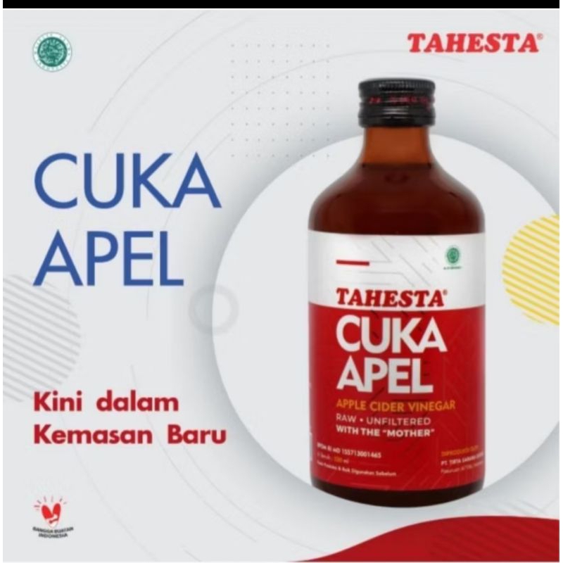 

cuka apel tahesta 320ml cukaapel original