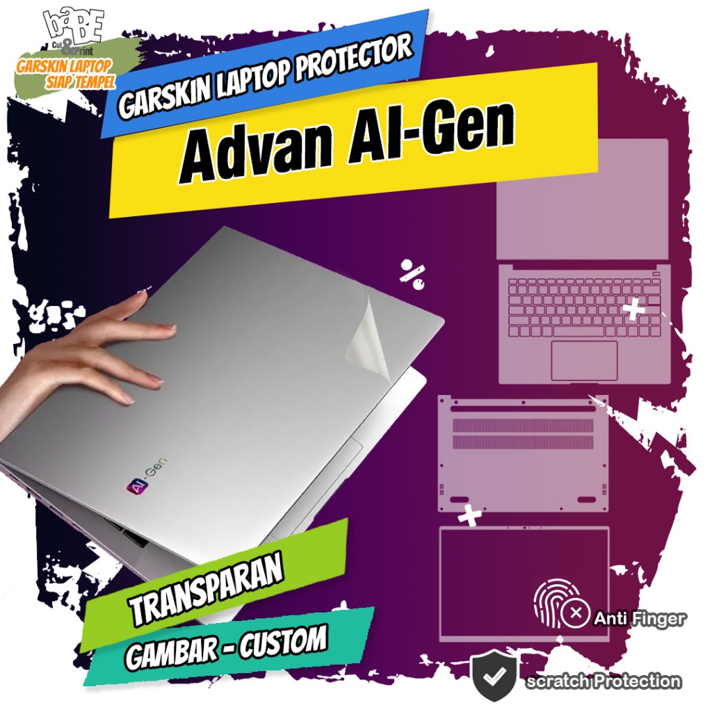 Garskin Laptop Advan Ai Gen