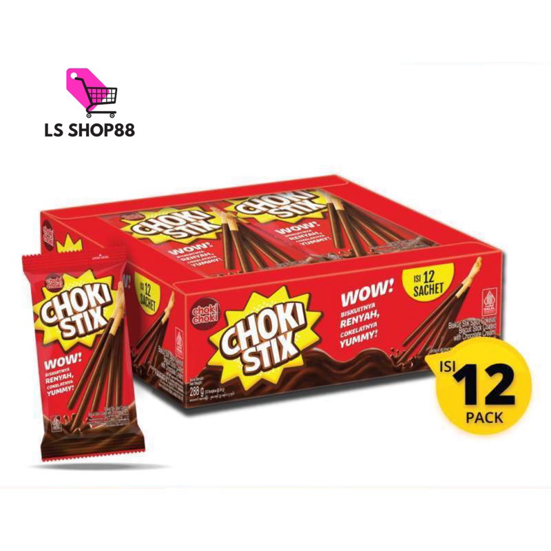 

CHOKI STIX Box isi 12 pcs // Choki Choki Stix 316 gr