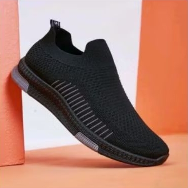 Sepatu Rajut Tanpa Tali Sepatu Pria / Wanita