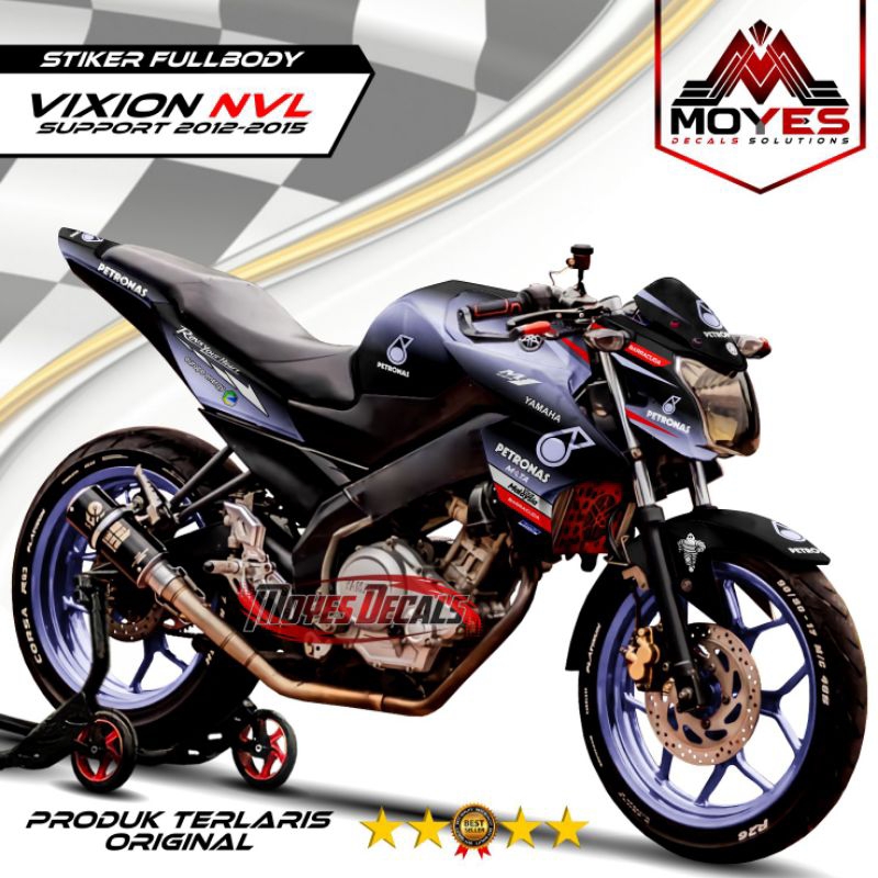 ⭐⭐⭐⭐⭐COD Decal Vixion NVL Stiker Fullbody Variasi Petronas 2012 2013 2014 2015