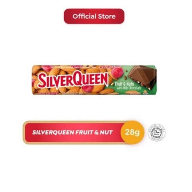 

Silverqueen Fruit And Nut 25 gram