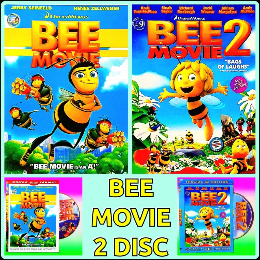 KASET FILM KARTUN ANAK BEE MOVIE - KASET FILM KARTUN LUCU K KASET FILM HIBURAN ANAK ANAK