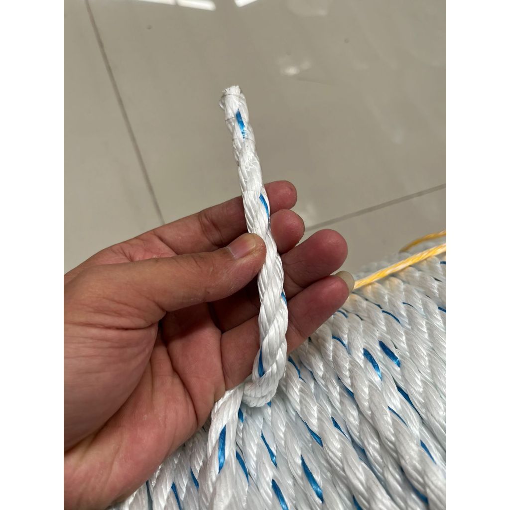 

METERAN TALI TAMBANG PPD 6 8 10 12MM / TALI IKAT MOBIL / IKAT TRUK