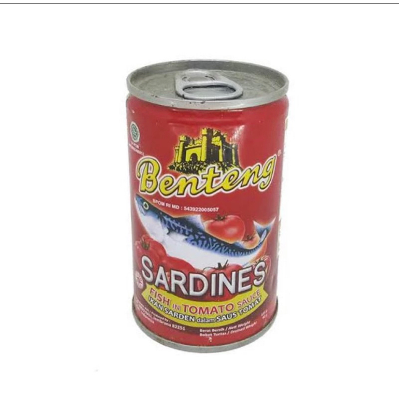 

Sarden Benteng Sardines Saus Tomat 155gr