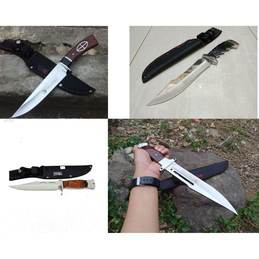 BERKUALITAS PISAU COLUMBIA G02 G03 G07 Pisau dapur kitchen chef G08 G09 G10 Pisau belati berburu g17