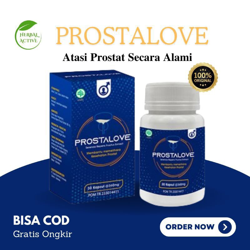 Prostalove Obat Herbal Prostat Atasi Prostat & Kanker Prostat