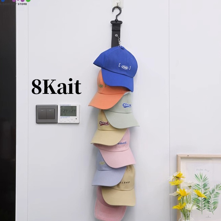 PAKET HEMAT Gantungan Topi DindingRak Topi Tempel DindingHolder TopiTempatDisplay TopiDisplay Topi C