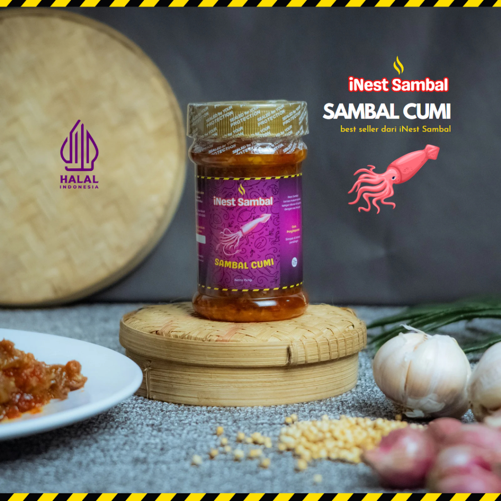 

Sambal Cumi Pedas Original/Sambel Cumi Asli Nest Sambal