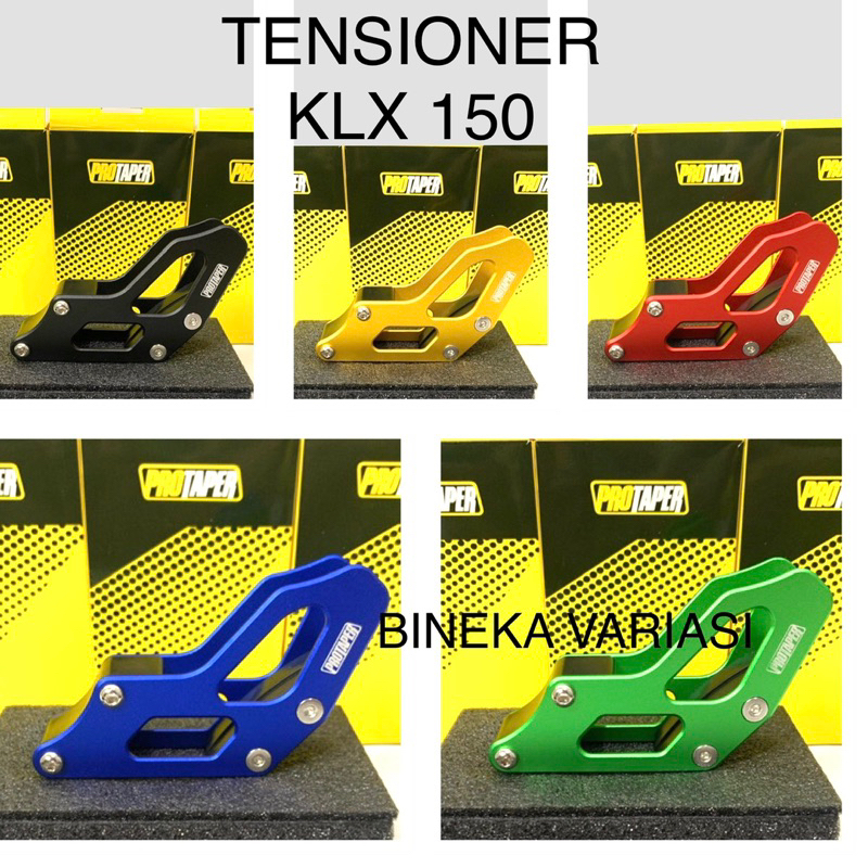 Tensioner Stelan rantai KLX 150 Dtracker bahan cnc tebal / stabiliser rantai klx / tensioner rantai