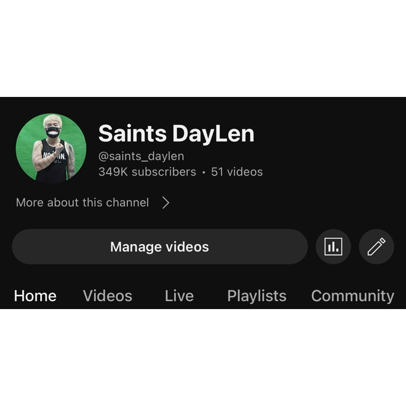 Youtube channel gamers 349k subscribers