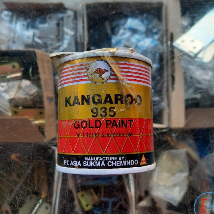 

PRODUCT TERPOPULER Cat Besi Warna Emas KANGAROO Gold 935 1 gram Cat Besi warna Gold