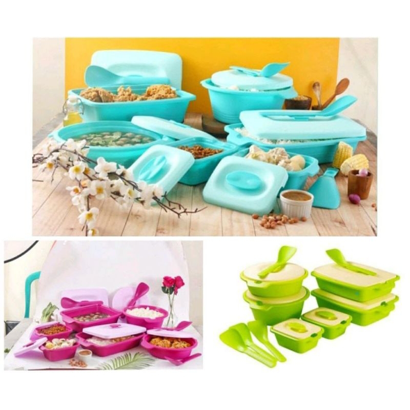 set aquamarine/set prasmanan plastik biggy