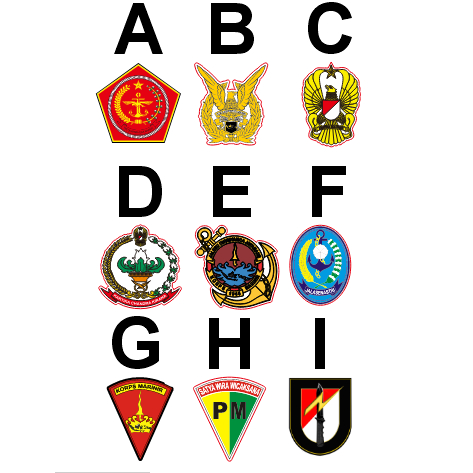 

Logo Custom TNI bahan acrilik Logo Instansi, Sekolah, Satuan, kedinasan, pemerintahan, perusahaan