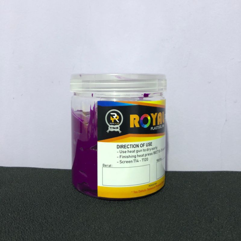 

Tinta Plastisol Fluorescent Violet @ 500 gram Royalplas