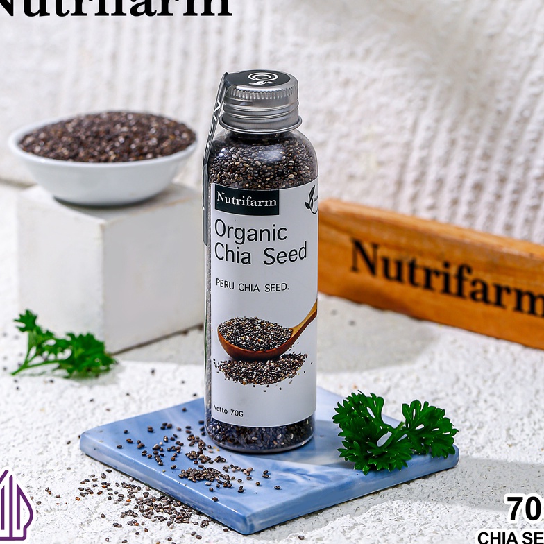 

PROMO SPESIAL CHIA SEEDS 7G CHIA SEEDS ORGANIC CHIA SEEDS UNTUK DIET CHIASEEDS BOTOL CHIA SEED FRESHLY CHIA SEED PREMIUM CHIASED ORGANIK NUTRILOGY OFFICIAL BEORGANIK