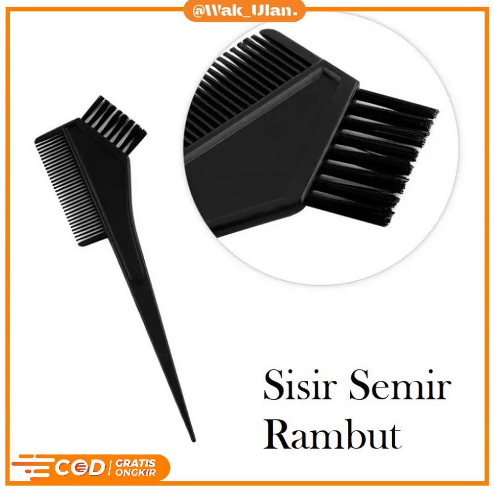 Sisir Semir Rambut / Hair Comb for coloring / Hair comb color / Sisir Rambut / Sisir panjang