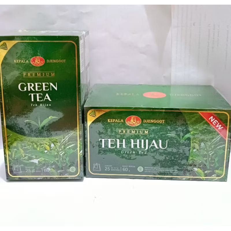 

Green Tea Premium / Teh Hijau Kepala Djenggot (1box @25kantong)